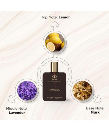 Th.e M.an Co.mpany Tr.anquil Perfume For Men - 50ml | Premium Long Lasting Fragrance | Citrusy Floral and Musky - Buy Online on GoSupps.com