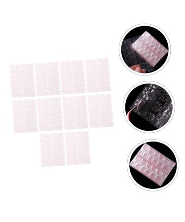 Ipetboom 20 Sheets Nail Art Double Sided Tape Stickers Manicure Tools Manicure Accessory Nail Adhesive Pastes Manicure Supply Manicure Paste False Nails Jelly Silica Gel Pink - Buy Online on GoSupps.com