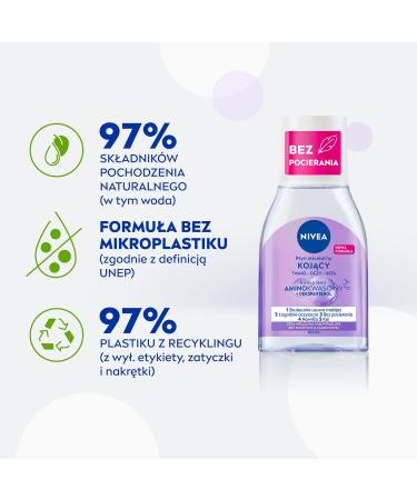 NIVEA Nourishing Micelar Fluid for Sensitive and Sensitive Skin 100 ml - Buy Online on GoSupps.com
