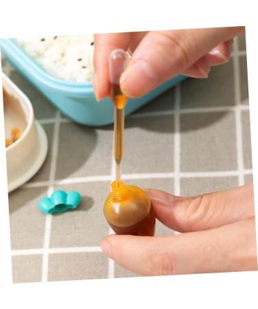 FUNOMOCYA Travel Container 9pcs Carrot Sauce Bottle Soy Sauce Bottle Seasoning Boxes Lightweight Travel Small Seasoning Box - Buy Online on GoSupps.com