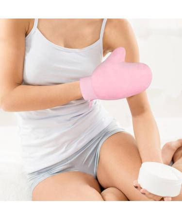 Buy Tanning Mitt & Self Tanner Back Applicator Kit | Perfect for Sunless Tan | Ideal for Face & Body | Unisex Tanning Gloves (Pink - Buy Online on GoSupps.com