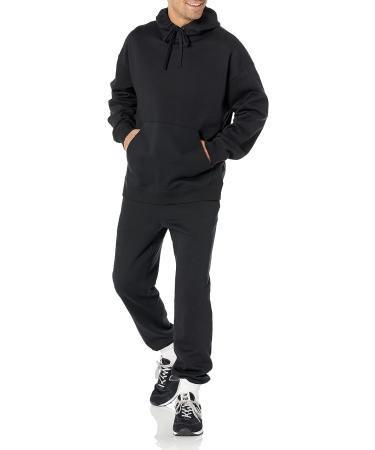 Amazon Essentials Men's Oversized-Fit Hoodie X-Large Black - Big & Tall Collection - Buy Online on GoSupps.com