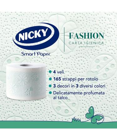 Nicky 4-Ply Toilet Paper Soft & Strong 4 Rolls | International Shipping Available - Buy Online on GoSupps.com