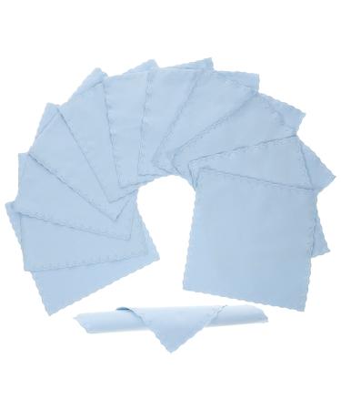 ULTECHNOVO Camera Lens 50pcs Flannel Wiping Cloth Lens Cloth Glasses Cleaner Wipes Lenses Cleaner for Glasses Screen Cleaner Wipes Lens Wipes Fiber Double Sided Eyeglass Cleaning Cloth