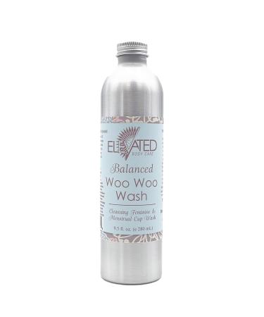 Taylors ELEVATED Woo Woo Wash - Natural Feminine Wash for Women Stay Fresh Moisturized & Balanced | Glass or Aluminum Bottle | Made in USA! (Balanced Aluminum 9.5oz) Balanced Aluminum 9.5 Ounce