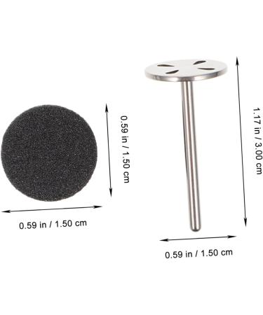 FRCOLOR 3 Sets Nail Polishing Sheets Buffer Block Nail File Sandpaper Disc Manicure Grinder Accessory para U as Replacement Sanding Pad Electric Nail File Sanding Discs Pad Lava Stone - Buy Online on GoSupps.com