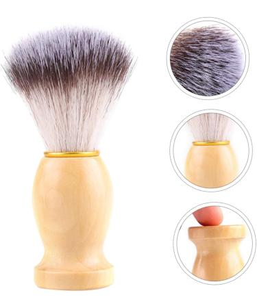 Lotus Tree Vintage Shaving Brush - Wooden Handle & Round Brush for Body Care | 1 Piece International Shipping - Buy Online on GoSupps.com