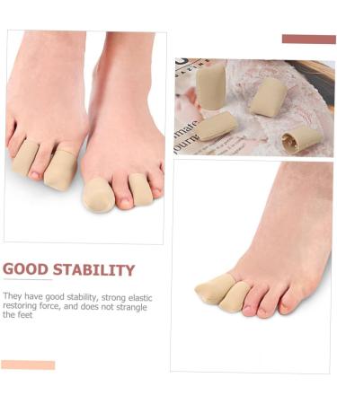 KALLORY 2pcs Silicone Gel Toe Sleeves - Toe Protectors and Finger Tube Sleeves for Toe/Finger Protection - Buy Online on GoSupps.com