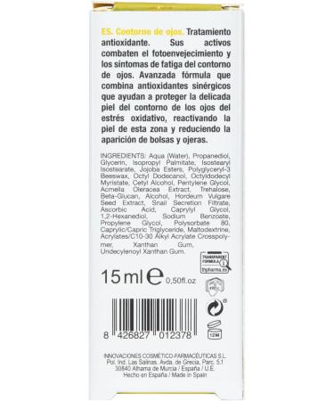 Thader Pharma V-Ministral C contour des yeux antioxydant avec TH-SCA vitamine C pure et prot oglycanes 20 ml - Buy Online on GoSupps.com