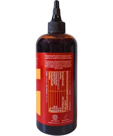 CORNEDOR - Pomegranate Molasses | 400 ml | Syrup Dressing Sauce Marinade |Sweet & Sour| 100% Pomegranate No added sugar No additives Pomegranate 400 ml - Buy Online on GoSupps.com