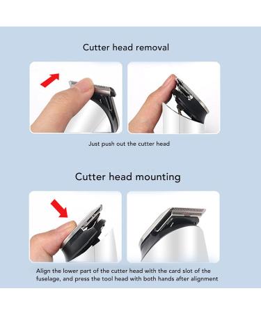 5 in 1 Hair Clipper Kit Rechargeable Shaver Set for Man Home Finishing Trimmers - Buy Online on GoSupps.com
