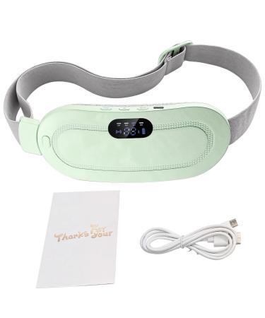 yeeplant Adjustable Heat Settings Warmher Menstrual Heating Pad U Rechargeable Ergonomic Design Portable Cordless Quick Pain Relief White Gift Box