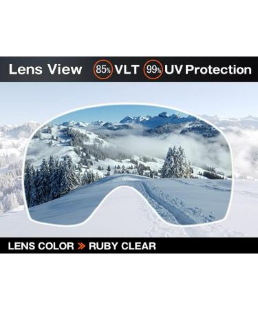 Oakley Splice Snow Goggle Ski Snowboard Zero Replacement Lens - Buy Online on GoSupps.com