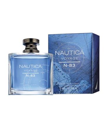 Nautica Voyage N83 Eau De Toilette Spray for Men 3.4 Ounce 3.4 Fl Oz (Pack of 1) - Buy Online on GoSupps.com