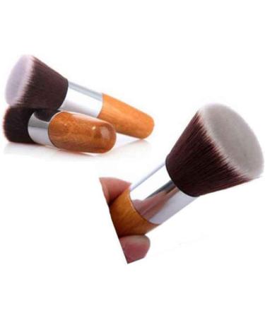 Linhengyu Makeup Brushes Wood Handle Big Head Shape Head Foundation Powder Cosmetic Make Up Brush Tool For Beauty Accessories - Buy Online on GoSupps.com