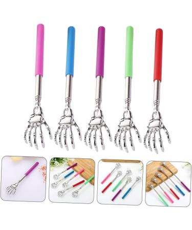 Orfofe 5-in-1 Tickle Scratch Retractable Back Scratcher - Telescopic Massage Tool for Women | International Shipping Available - Buy Online on GoSupps.com