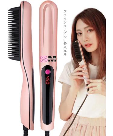 Buy Hair Straightener Comb - Ceramic Tourmaline Ionic Flat Iron & Beard Brush | SM LITERS BEAUTY - Fast International Shipping - Buy Online on GoSupps.com