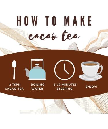 Berrilys Cacao Tea Loose Leaf chocolaty Taste Made from Cacao husks - Buy Online on GoSupps.com