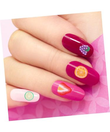 FRCOLOR 4800 Pieces 12 Fruit Discs Nail Art Accessories Resin Pendants Flowers Nail Decals Nail Manicure Fruit Discs Nail Resin Ornaments Nails Flower Decoration Decorations - Buy Online on GoSupps.com