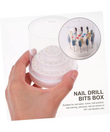 FRCOLOR 8 Pcs Grinding Head Storage Box Nail Drill Holder Nail Drill Bit Organizer Nail Tool Organizer Nail Grinding Organizer Case Grinding Head Display Base Nail Bit Manicure - Buy Online on GoSupps.com