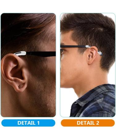 Lurrose Training Accessories: 20 Pairs Silicone Schnapps Glasses Brackets & Pillow Ear Pads for Optimal Comfort - Buy Online on GoSupps.com
