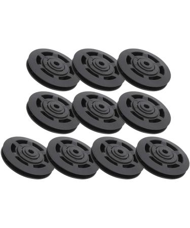 10Pcs Set 95MM Nylon Bea Pulley Wheel Replacement for Gym Fitness Equipment Smooth Performance - Buy Online on GoSupps.com