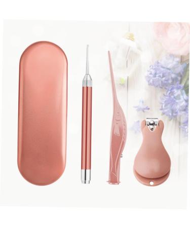 Healeved 2 Sets Nail Trimmer Kids Ear Pick Nose Cleaning Tweezers Ear Buds Cleaning Kit Infant Nose Tweezer Ear Wax Pick Kids Suit Ear Bud Cleaning Kit Ear Digger Plate Manicure Baby - Buy Online on GoSupps.com