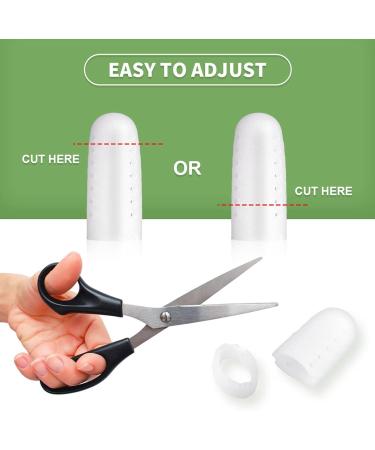 Premium Toe Caps - 8 Pairs | Gel Big Toe Protection Against Blisters & Corns | Breathable Silicone Big Toe Shells for Comfort - Buy Online on GoSupps.com