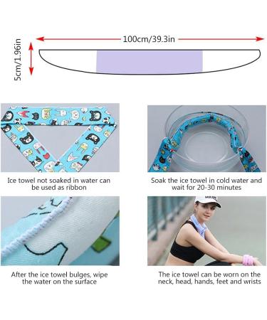 Taippan Cooling Neckerchief Set - 9 Summer Scarves & Headbands for Ultimate Comfort - Reusable & Soothing for Indoor & Outdoor Sports - Buy Online on GoSupps.com