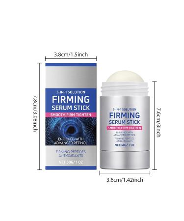 Retinol Skin Firming Serum Stick Facial Firming Serum Stick 3-in-1 Smoothes Firms and Moisturizes Face Neck Reduces Wrinkles and Fine Lines Effective Anti-aging for All Skin Types 1 OZ - Buy Online on GoSupps.com