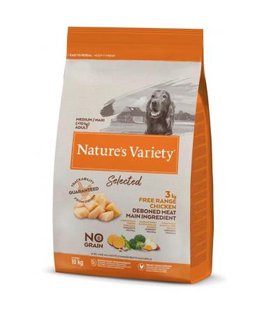 Nature's Variety - True Instinct High Meat Medium & Maxi Adult Dry Dog Food - 10 Kg Bag