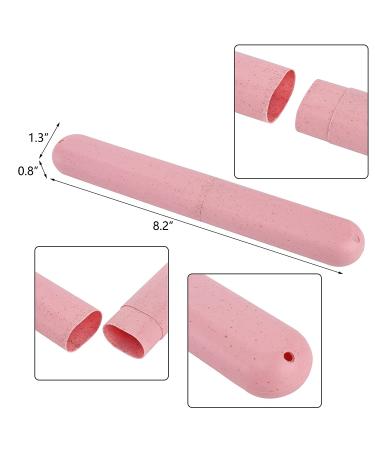 Hedume 28 Pack Travel Toothbrush Case - Portable Dust-proof Holder for Home, Travel, Camping - 4 Colors Available - Buy Online on GoSupps.com