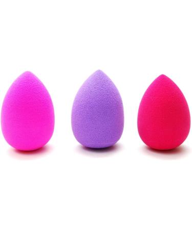 Buy 3 Pack Makeup Sponge Set - Latex Free Powder Puff & Soft Foundation Blenders for Flawless Concealer Application | International Shipping Available - Buy Online on GoSupps.com