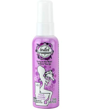 Toilet Bouquet Premium Toilet Spray 55 Ml French Lavender 55 Milliliter Melon Lavender Melon Lavender 55 mL - Buy Online on GoSupps.com