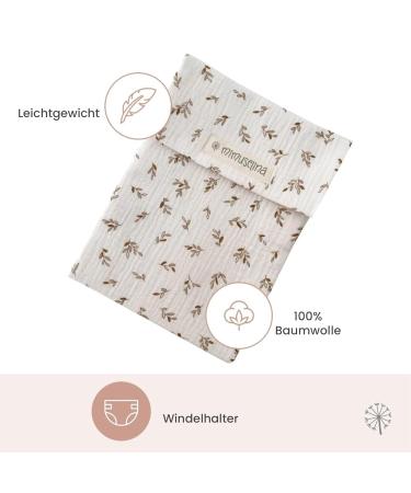 Mimuselina 2 Pack: Portable Baby Changing Pad & Diaper Bag - Foldable Water-Repellent Ecru | Ideal for On-the-Go Parents - Buy Online on GoSupps.com