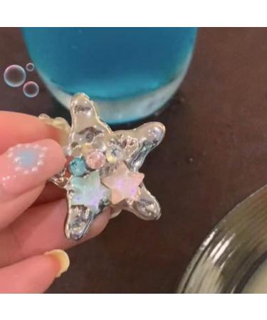 Delicate Glistening Star Y2K Barrettes Clip Harajuku Hairpin Sweet Girls Hair Harajuku Lady Mini Shimmering Star Cute Hair Clip Unique Hair Clip - Buy Online on GoSupps.com