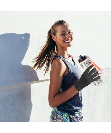 2 Pairs Arthritis Gloves for Hand Pain Relief - Compression & Warmth - S Size Black - Ideal for Rheumatoid Arthritis Carpal Tunnel & RSI - Buy Online on GoSupps.com