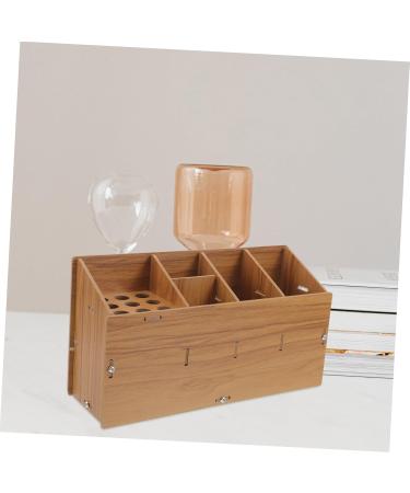 Storage Box for Hairdressing Tools Wooden Holder for Hairdressing Tool Storage Box Hair Cutting Tool Holder Comb Hairdressing Hairdressing Tool Holder As Shown  - Buy Online on GoSupps.com