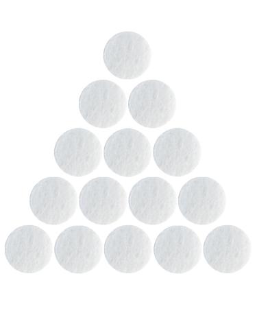 300pcs Microdermabrasion Cotton Filters Replacement Microdermabrasion Filters Facial Vacuum Filters Accesories Sponge Filter for Comedo Suction Microdermabrasion, White