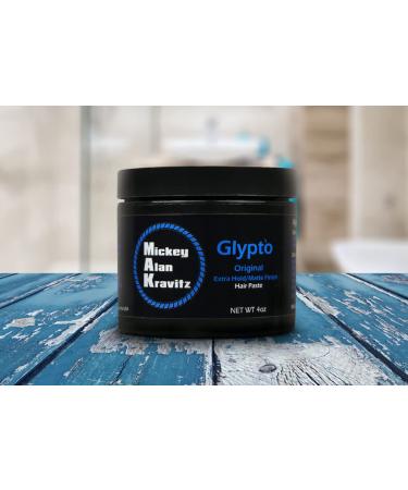 Glypto Blue Hair Paste | Original Concentrated Extra Hold | Matte Finish | Water-Based & Non-Comedogenic - Ship Internationally - Buy Online on GoSupps.com