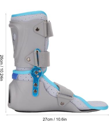 Ankle Fixing Brace for Fractures & Sprains | Adjustable Splint for Heel & Arch Pain | Night Support for Plantar Fasciitis - Size M (Left Foot - Buy Online on GoSupps.com