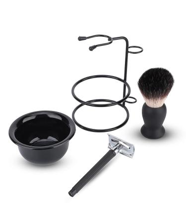 Men's Beard Trimmer Kit & Shaving Brush Set - Complete Grooming Essentials for Daily Care - Buy Online on GoSupps.com