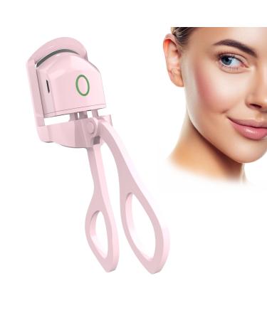 Heated Eyelash Curlers - Heated Lash Curler 2 Heating Modes for Natural Curling Electric Eyelash Curlers Quick Natural Curling for Long Lasting with Sensing Heating Silicone Pad Suitable for Women x3
