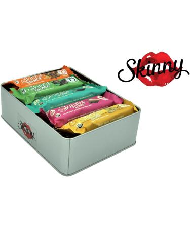 Skinny Bars Whip and Crunch x 15 - Mixed Flavoured Hamper | Low-Calorie Snack (Under 100 Calories) - Buy Online on GoSupps.com