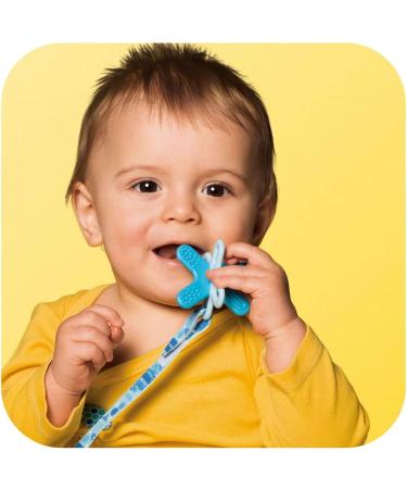 MAM Bite and Relax Teether with Clip - Pink | Promotes Dental Hygiene | Soothes Painful Gums | 4+ Months - Buy Online on GoSupps.com