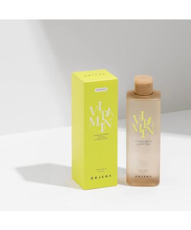 ORJENA Vitamin Brightening Micellar Cleansing Water | Facial Cleanser & Makeup Remover for All Skin Types | 10.1 fl. oz - Buy Internationally - Buy Online on GoSupps.com