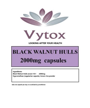 VYTOX Black Walnut Hulls 2000mg (30 Capsules)