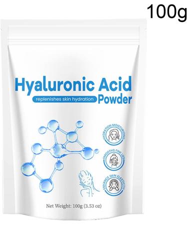  Generisch Hyaluronic Acid Powder Hyaluronic Acid Gel for Skin Care Face Serum Water Soluble Hydration to Moisturize Skin Deep Hydration Hydration Support - Buy Online on GoSupps.com