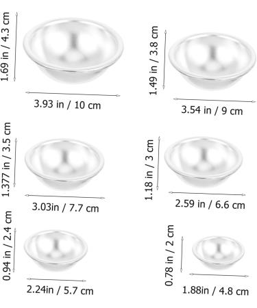 Cabilock Hemisphere Cake Pan 24 Pcs DIY Baking Mold DIY Chocolate Molds Dessert Making Mold Fine Bath Ball Aluminum Alloy - Buy Online on GoSupps.com
