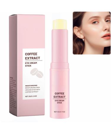 JASUBAI Retinol Caffeine Eye Cream - Firming Brightening & Moisturizing Balm for Dark Circles Puffiness & Wrinkles Anti Aging Under Eye Treatment (1 Pcs)